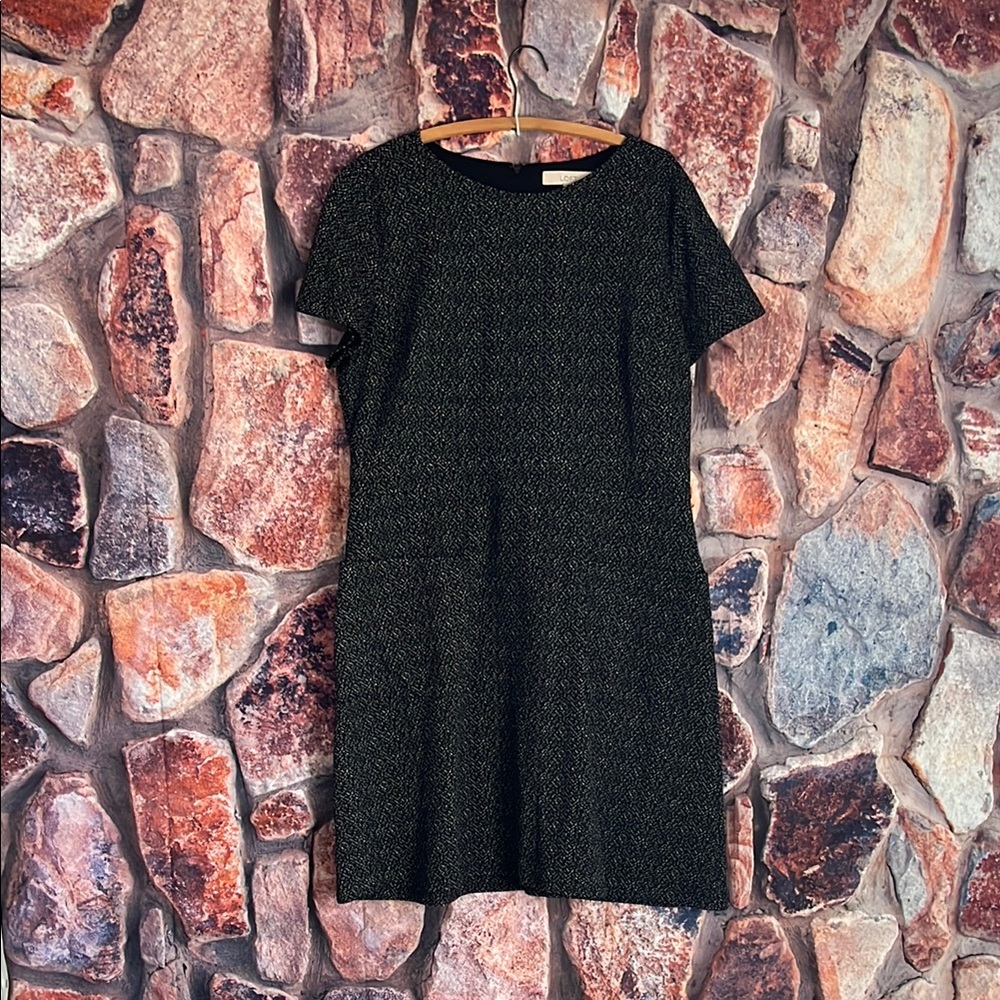 Loft short sleeve dress size 16
